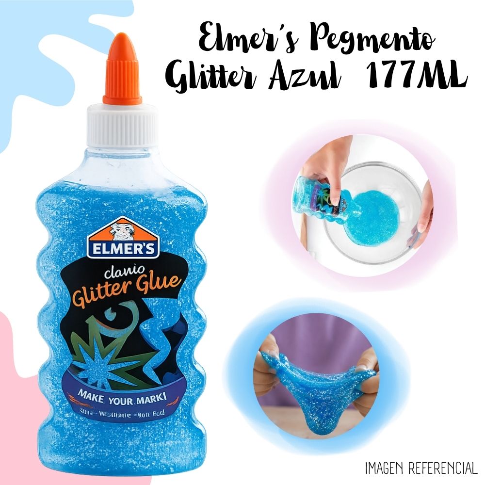PEGAMENTO LÍQUIDO GLITTER ELMER'S 2048794– 177 ML - 2