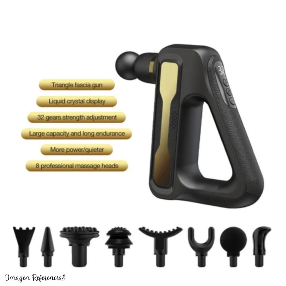 MASAJEADOR BLUEIDEA FASCIAL GUN DIGITAL BLD-888 - 3