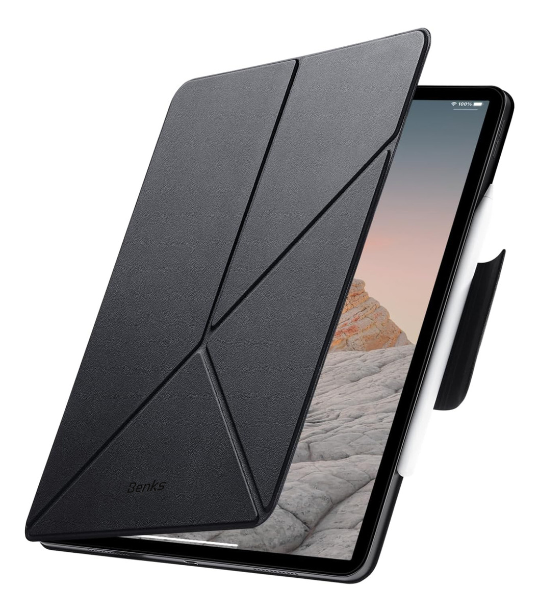 CASE IPAD PRO M4 A2925 A2926 BENKS 13" URBAN MAG NEGRO - 1