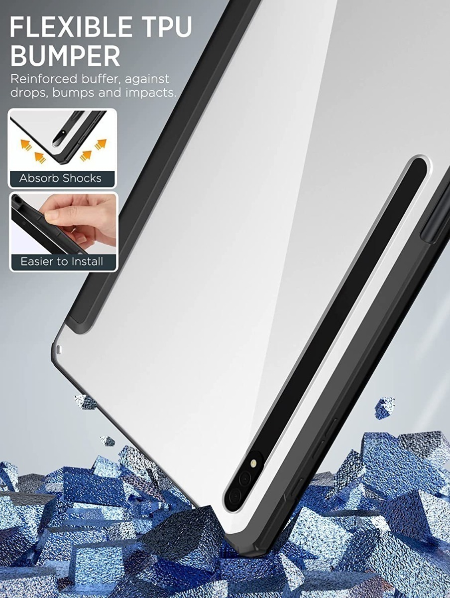 CASE GALAXY TAB S7 FE T730 T735 MOKO 12.4" + PEN HOLDER - 6