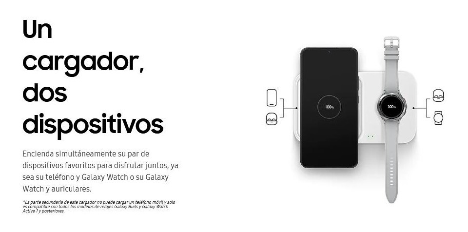 CARGADOR INALÁMBRICO SAMSUNG ORIGINAL GALAXY S22 PLUS ULTRA - 2