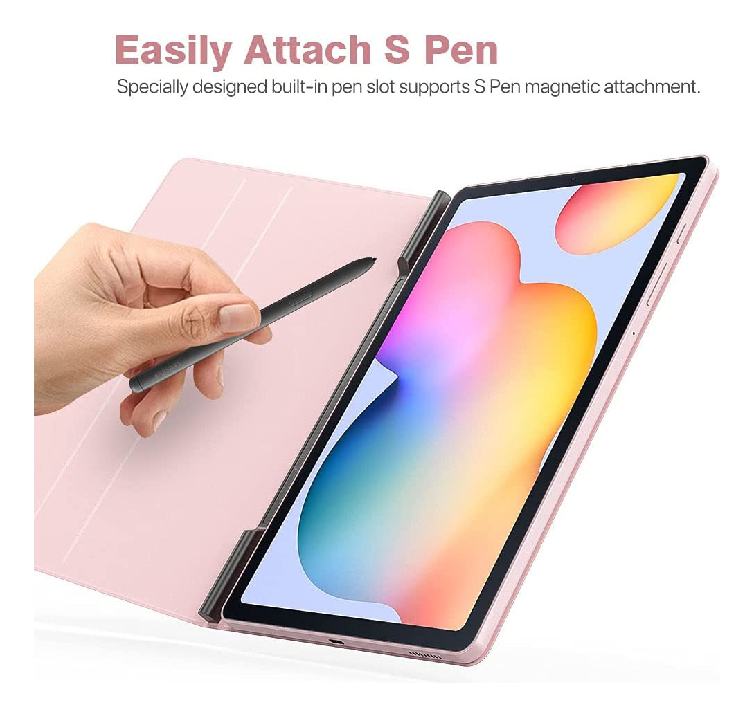 CASE GALAXY TAB S6 LITE P613 P619 MOKO + PEN HOLDER - 6