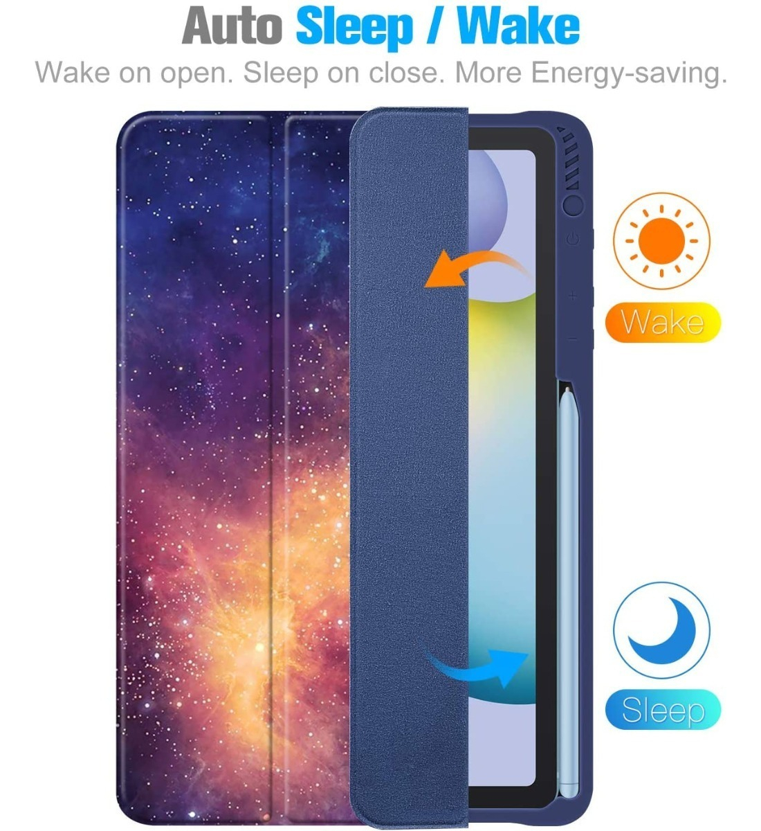 CASE GALAXY TAB S6 LITE P610 P615 FINTIE + PEN HOLDER - 3