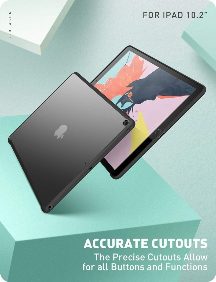 CASE COMPATIBLE CON TECLADO SMART COVER IPAD 7GEN I-BLASON 10.2" - 3