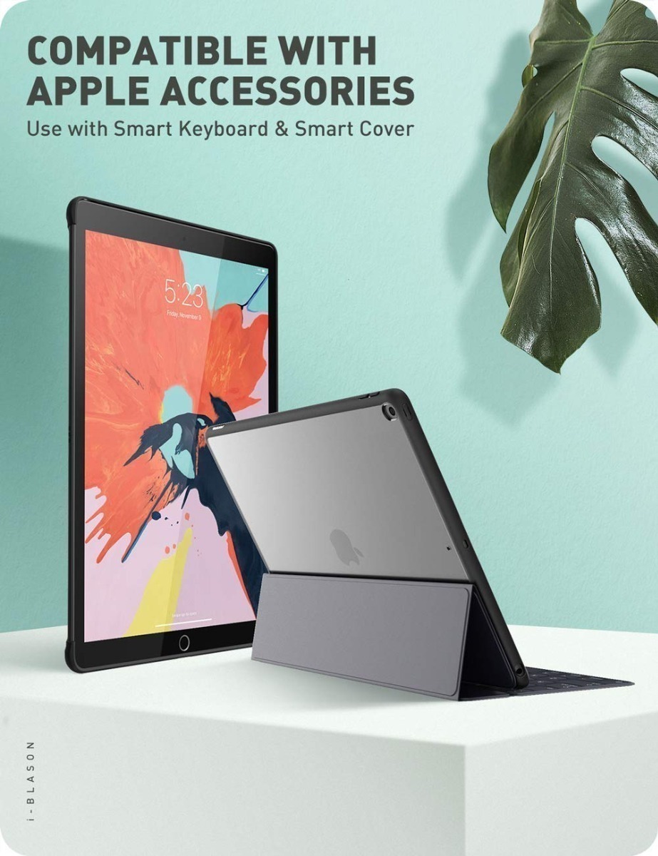 CASE COMPATIBLE CON TECLADO SMART COVER IPAD 7GEN I-BLASON 10.2" - 4