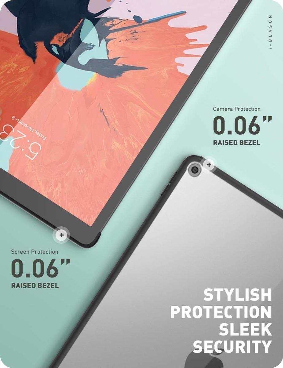 CASE COMPATIBLE CON TECLADO SMART COVER IPAD 7GEN I-BLASON 10.2" - 5