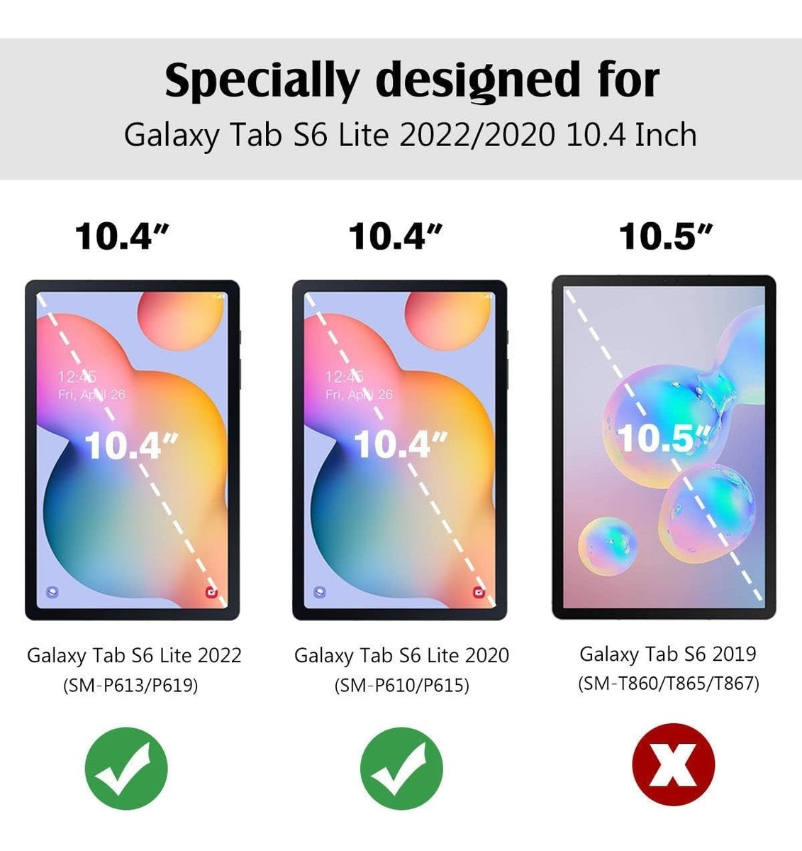 FUNDA GALAXY TAB S6 LITE P620 P625 2024 MOKO CASE - 2