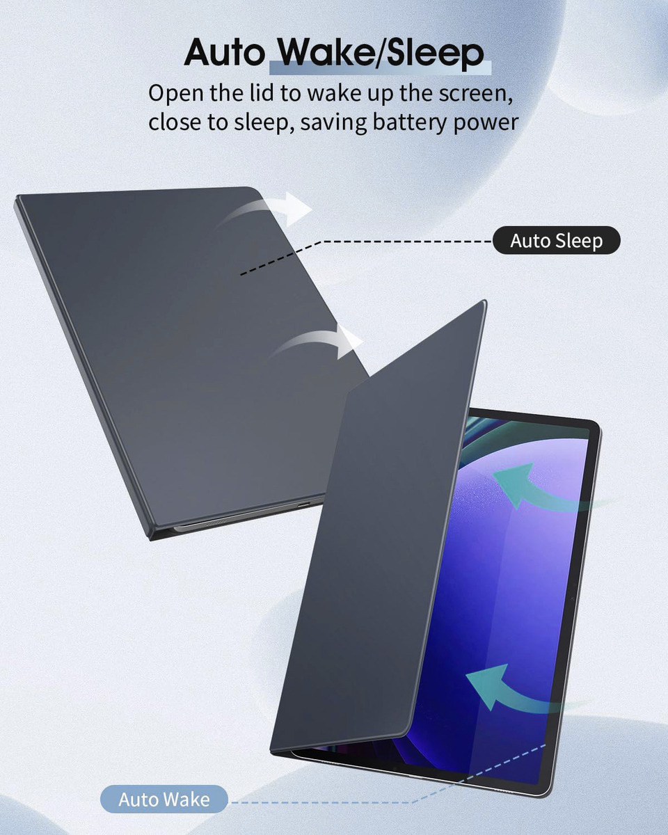 CASE GALAXY TAB S9 FE X510 MOKO BOOK COVER IMANTADO - 2