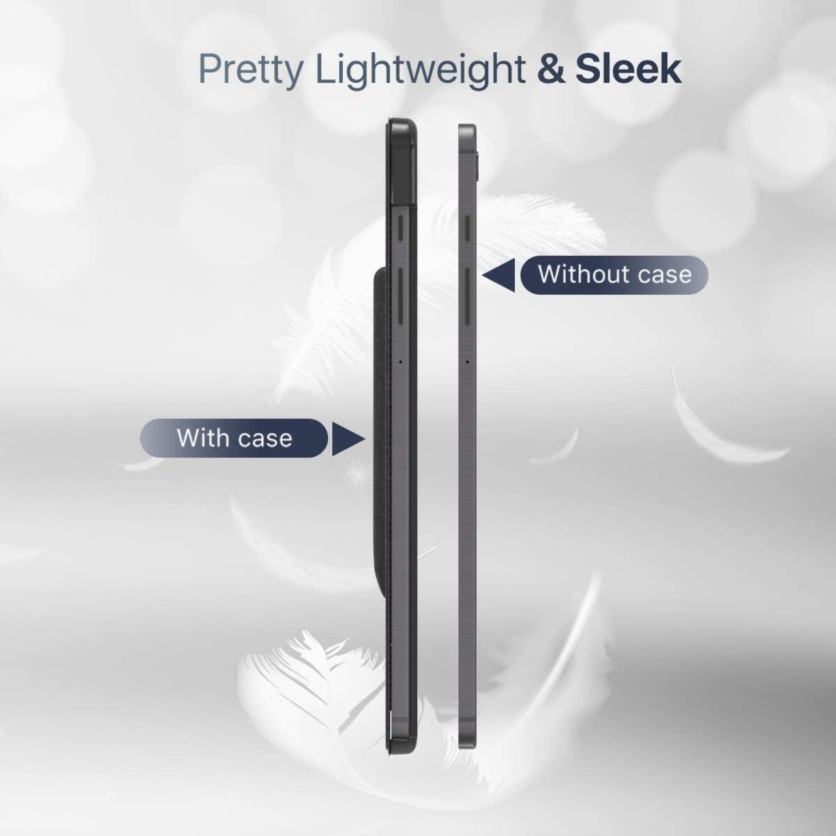 CASE GALAXY TAB S6 LITE P613 P610 MOKO + PEN HOLDER - 5
