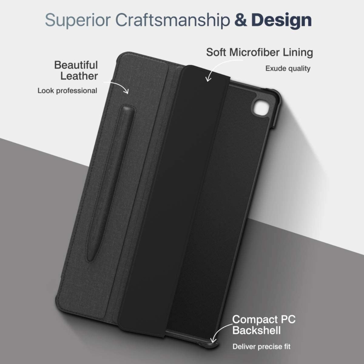 CASE GALAXY TAB S6 LITE P620 P625 2024 MOKO NEGRO - 2