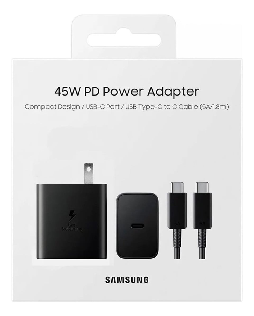 CARGADOR SAMSUNG 45WATTS ORIGINAL PARA GALAXY S24 FE (2024) - 1