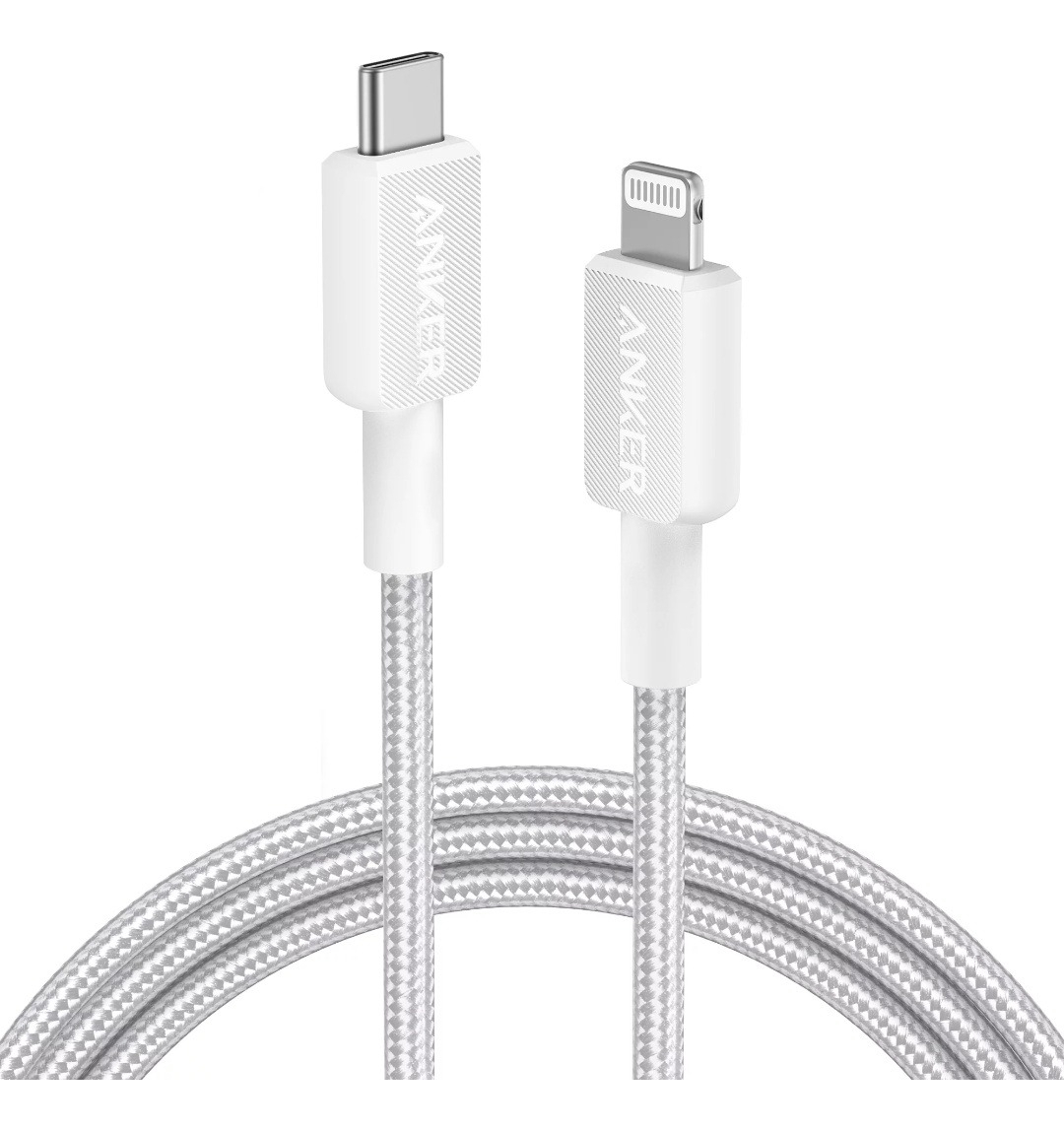 CABLE ANKER 322 NYLON USB-C MFI 1.8M PARA IPHONE 11 PRO MAX - 1