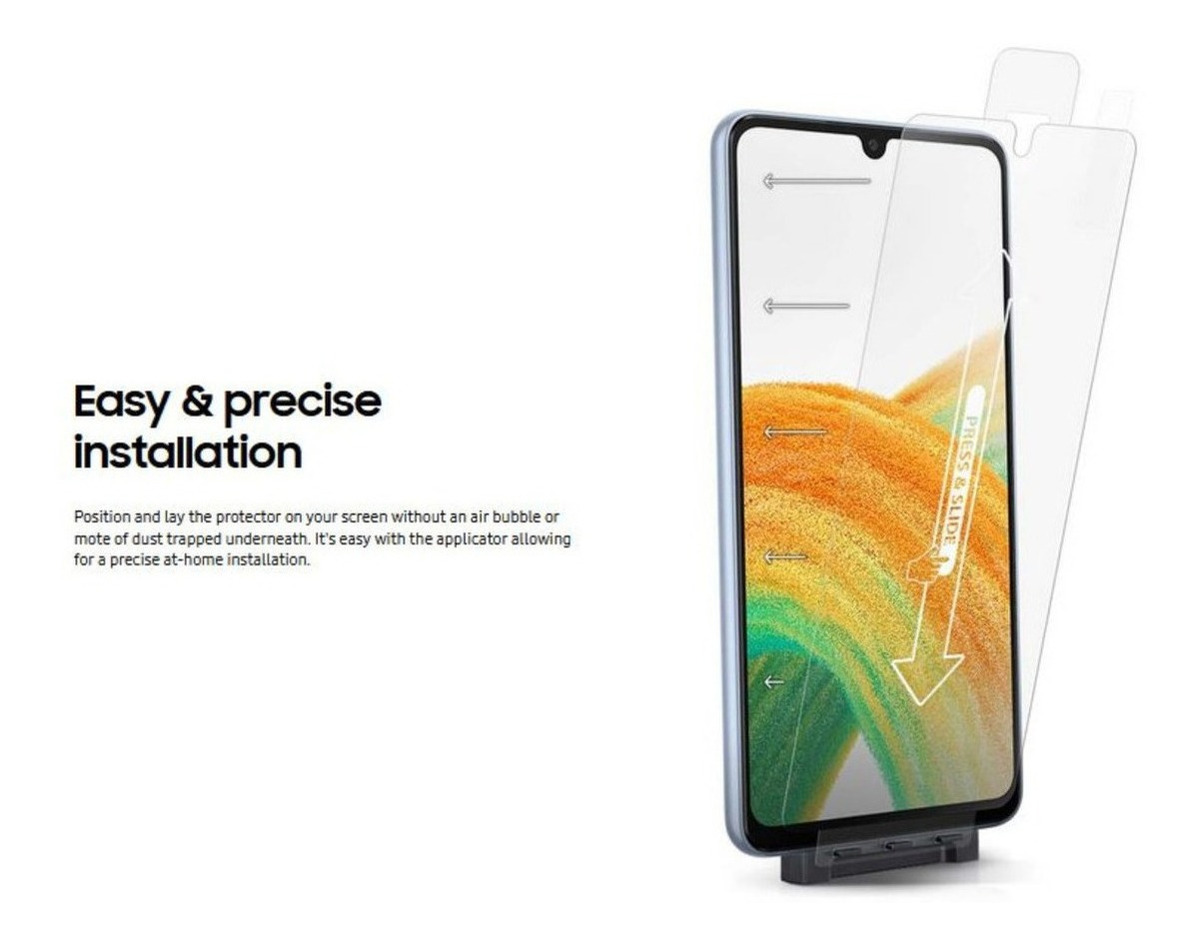 MICA SAMSUNG GLASS PROTECTOR PANTALLA GALAXY A33 5G - 4