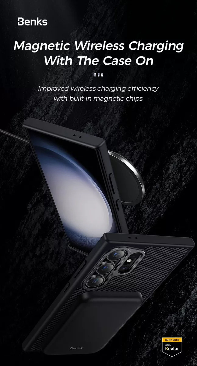 CASE GALAXY S24 ULTRA BENKS ARMORPRO KEVLAR (MAG) - 5