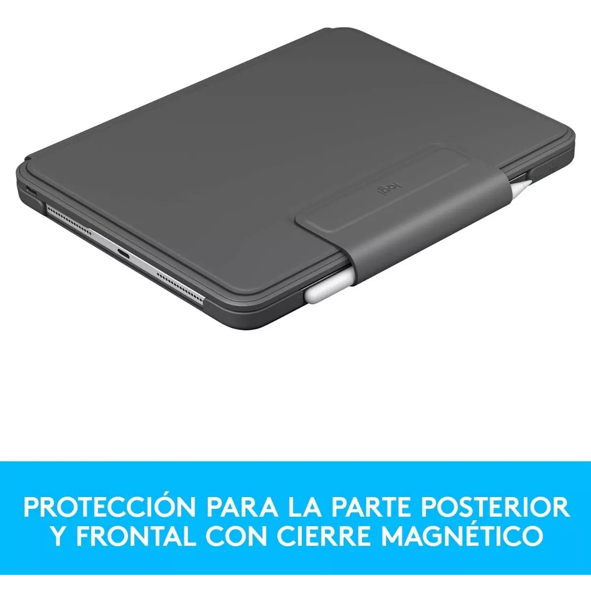 TECLADO LOGITECH SLIMFOLIO IPAD PRO 12.9 M2 2022 6GEN - 4