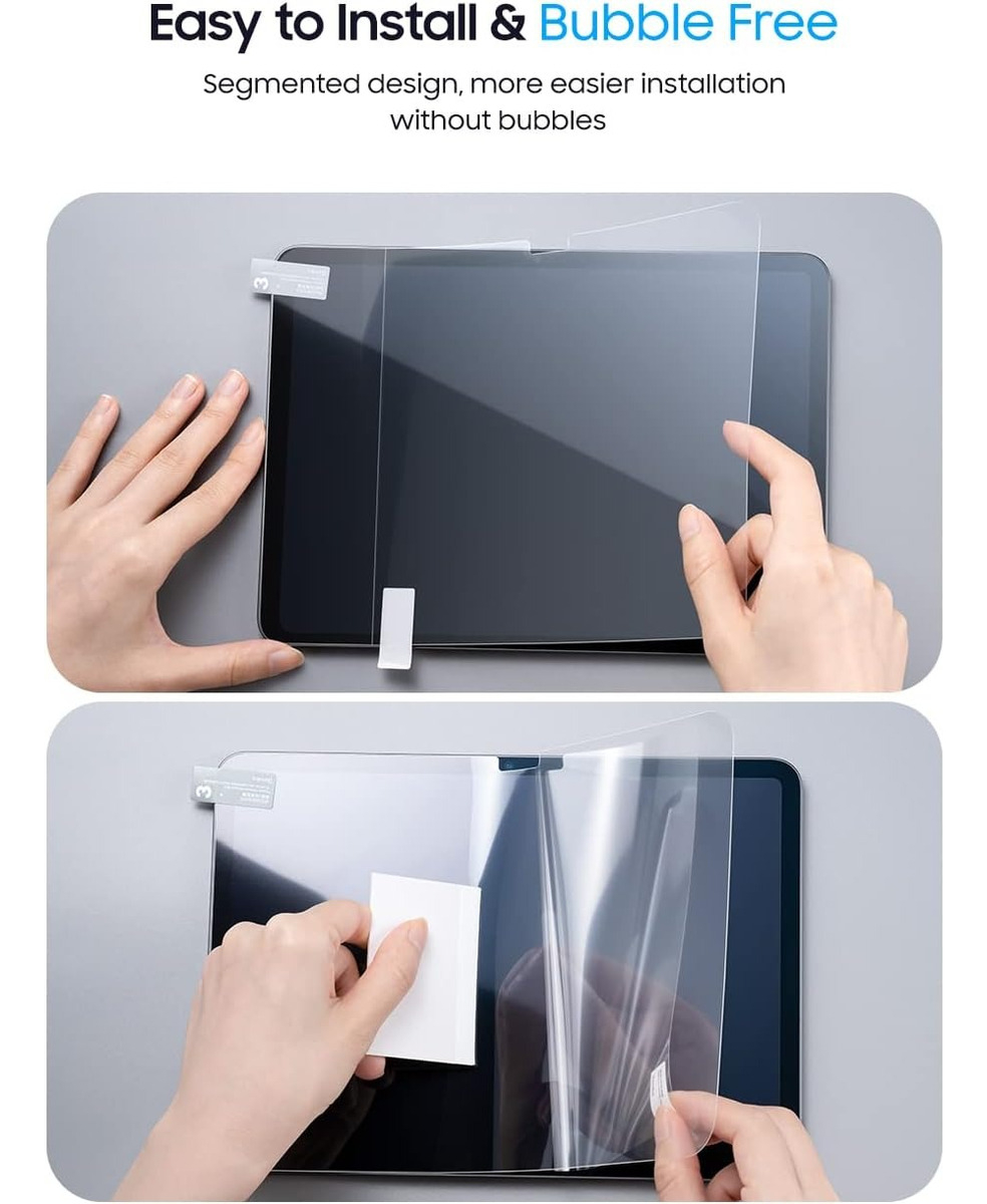 MICA BENKS IPAD AIR 13 MATE T/ PAPEL 2024 A2898 A2899 - 6