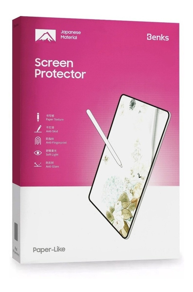 MICA BENKS IPAD 10.2 7GEN MATE PET T/ PAPEL 2019 - 1