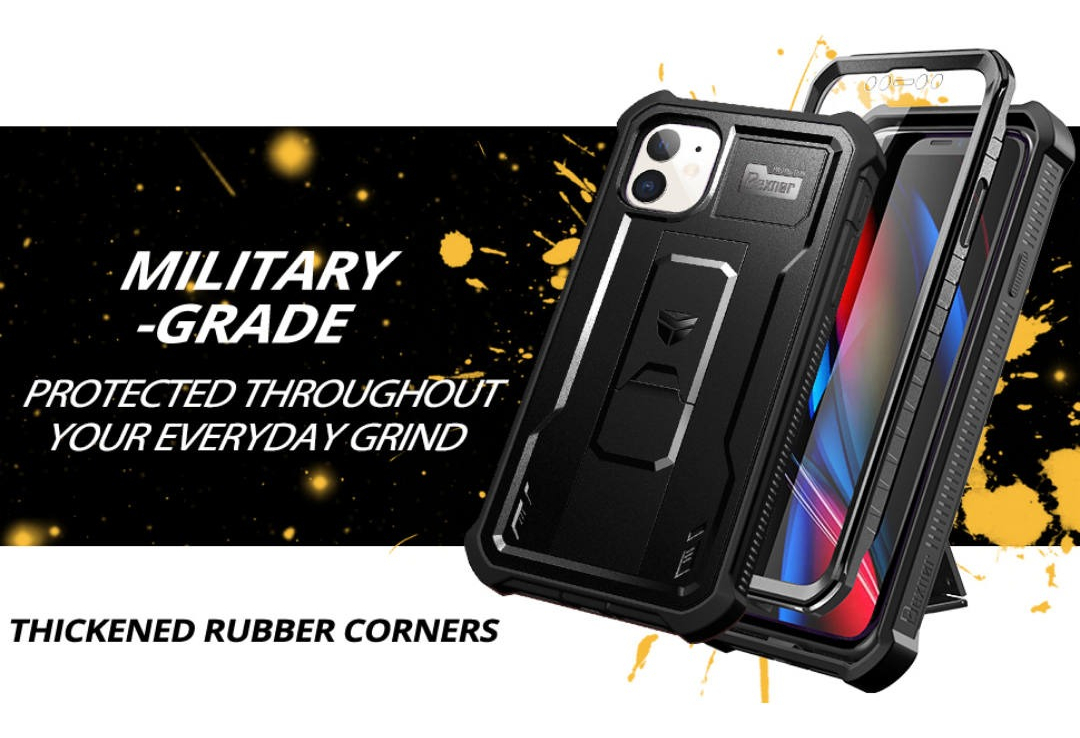 CASE PROTECTOR 360° IPHONE 11 NORMAL 6.1 DEXNOR NEGRO - 6