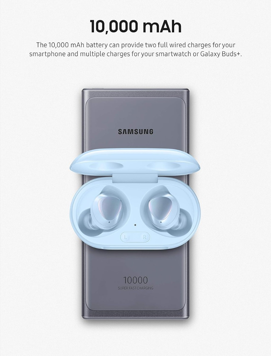 SAMSUNG BATERÍA EXTERNA 25W 10000 INALÁMBRICA PARA S25 ULTRA - 3