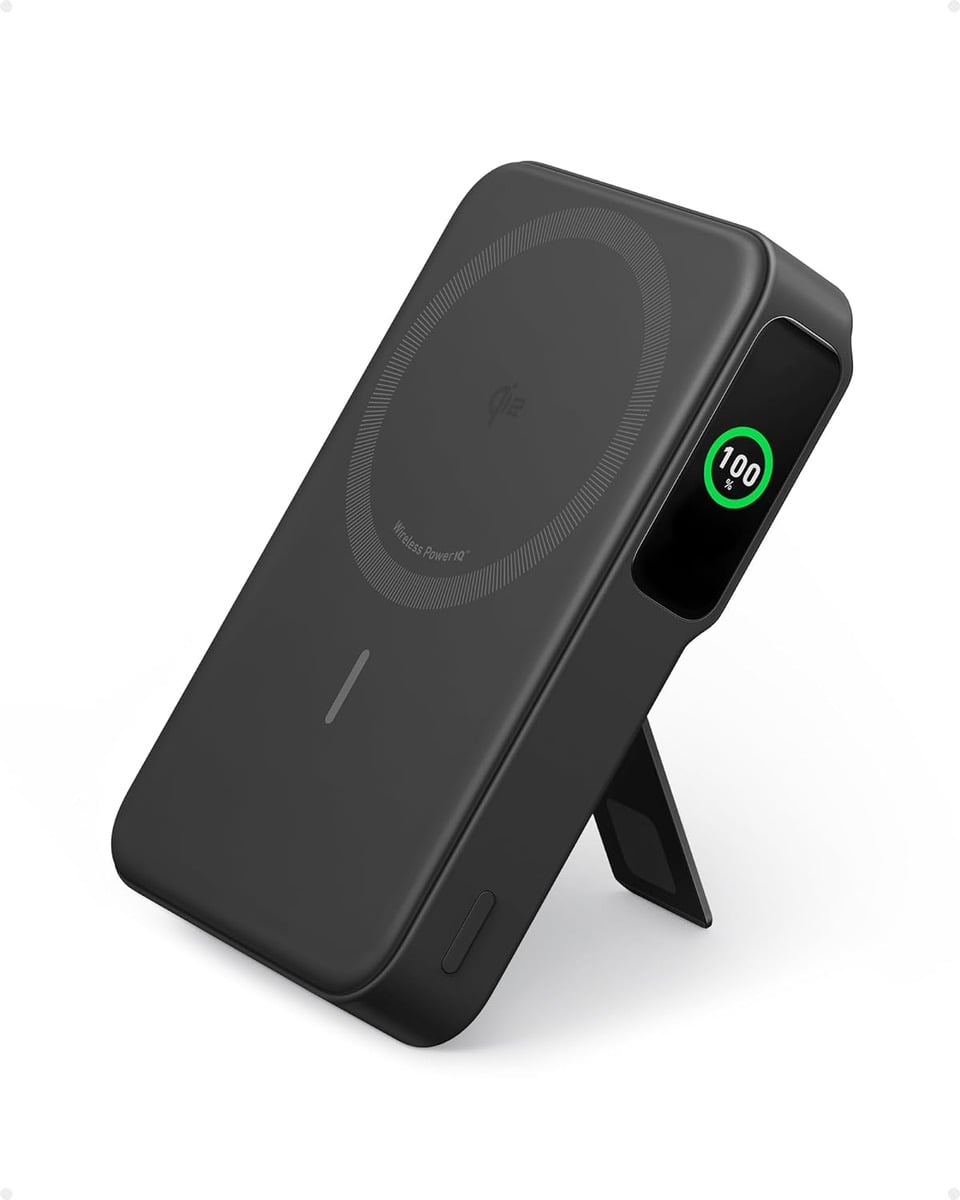 ANKER BATERÍA PORTÁTIL MAGGO QI2 (MAG) 15W 10000MAH NEGRO - 1