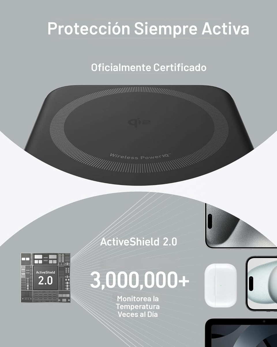 ANKER BATERÍA PORTÁTIL MAGGO QI2 (MAG) 15W 10000MAH NEGRO - 5