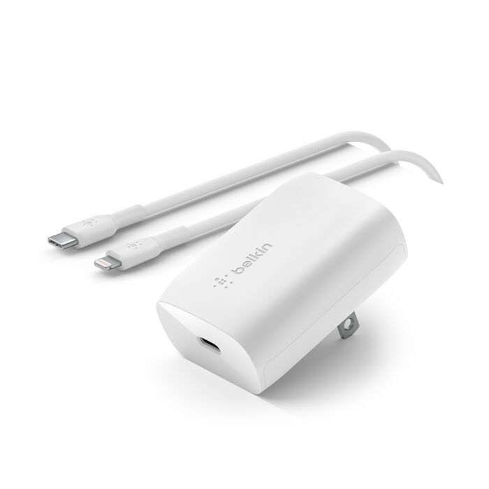 CARGADOR BELKIN 30W PARA IPHONE 13 / PRO / MAX / MINI +CABLE - 1
