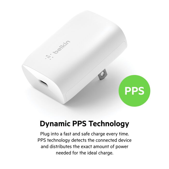CARGADOR BELKIN 30W PARA IPHONE 13 / PRO / MAX / MINI +CABLE - 4