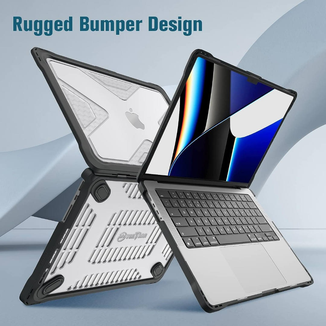 CASE FINTIE RUGGED PARA MACBOOK PRO 14 M4 A3185 A3401 A3112 - 4