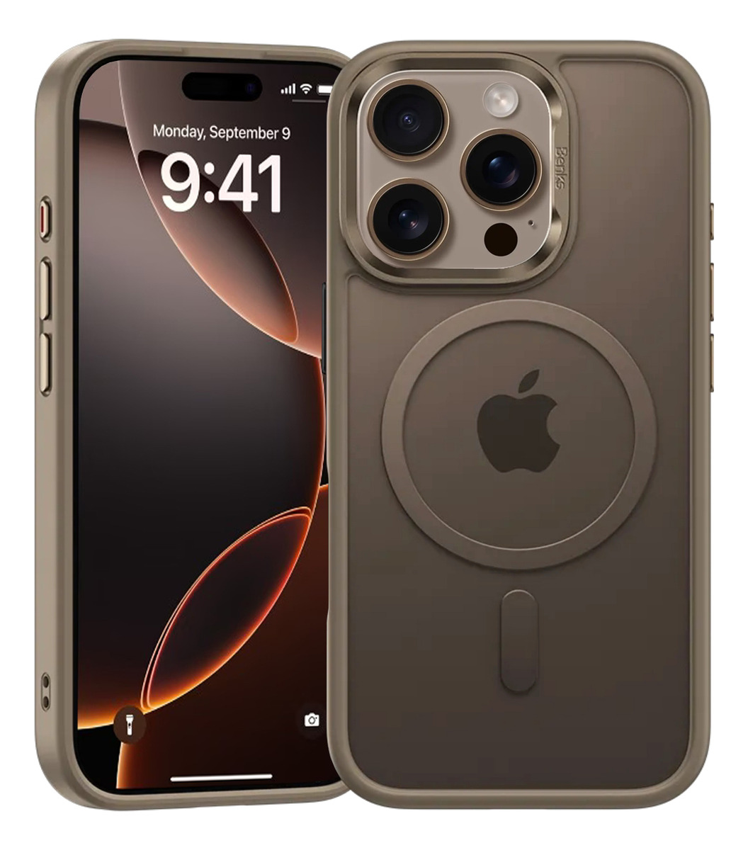 CASE BENKS MIST (MAG) METAL CAMERA IPHONE 16 PRO MAX 6.9 GOLD - 1