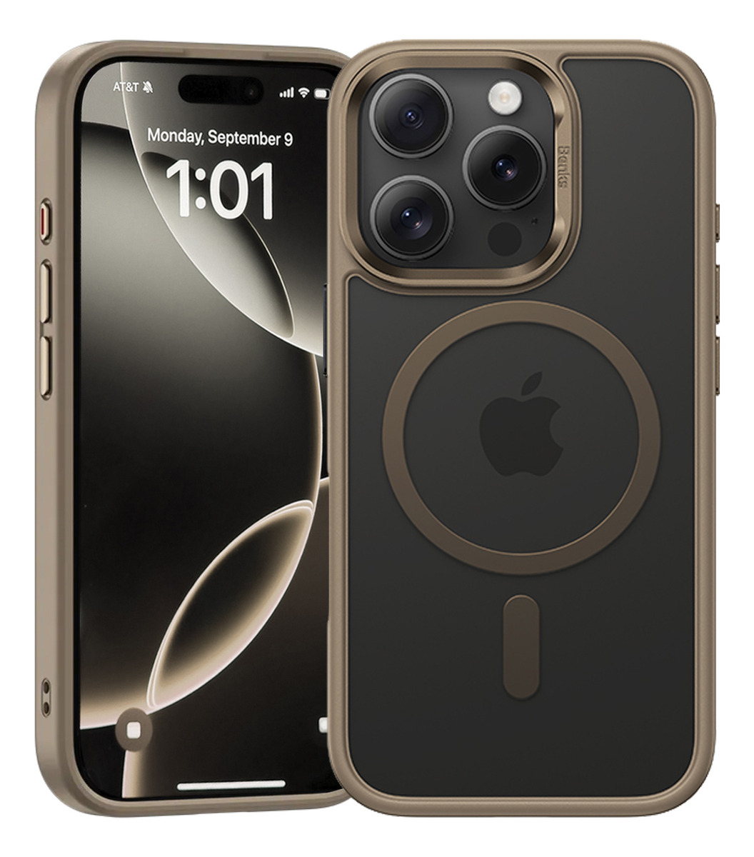 CASE BENKS MIST (MAG) METAL CAMERA IPHONE 16 PRO MAX 6.9 GOLD - 2