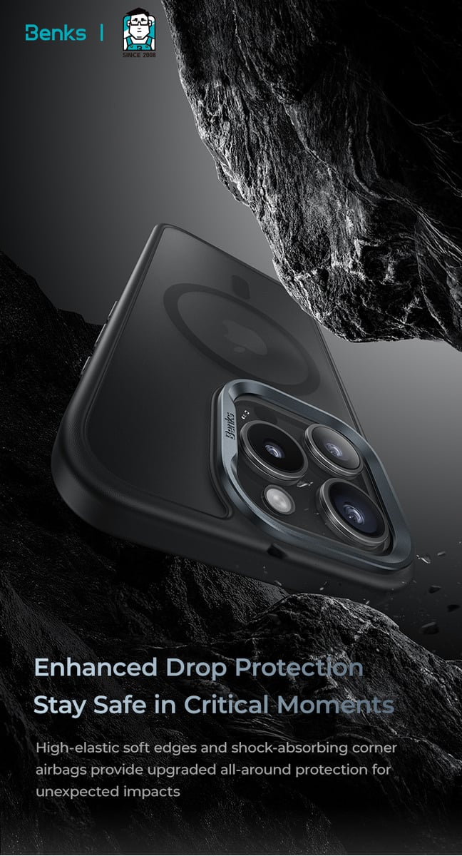 CASE BENKS MIST (MAG) METAL CAMERA IPHONE 16 PRO MAX 6.9 - 2