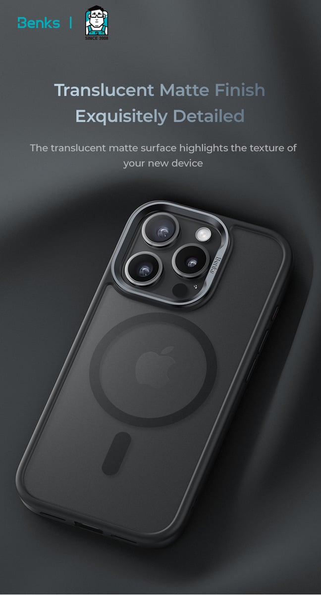 CASE BENKS MIST (MAG) METAL CAMERA IPHONE 16 PRO MAX 6.9 - 5