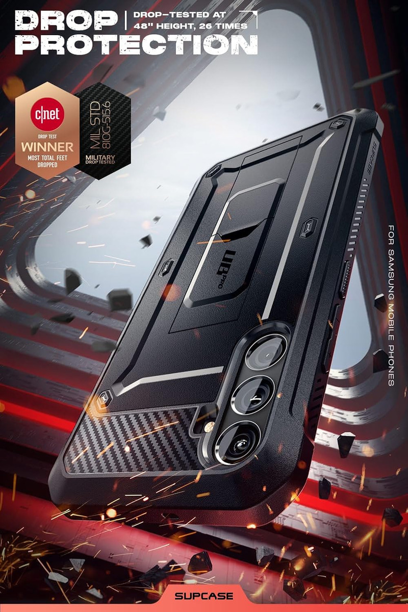 CASE SUPCASE PARA GALAXY S24 FE FAN EDIT 2024 PROTECTOR 360° - 4