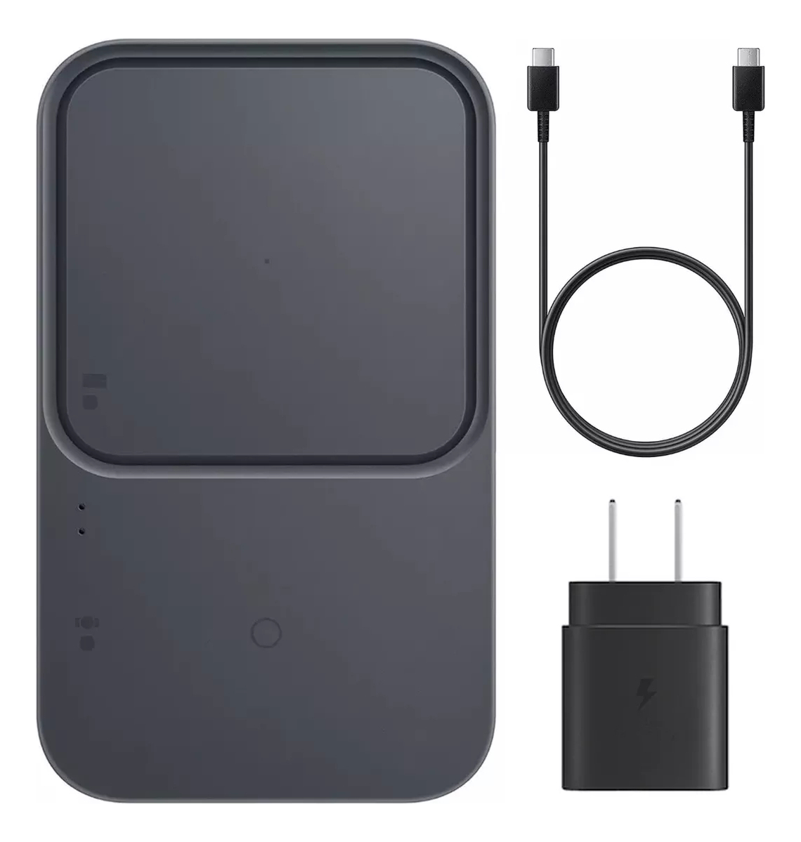 CARGADOR INALÁMBRICO SAMSUNG DUO 15W PARA GALAXY S25 EDGE - 1