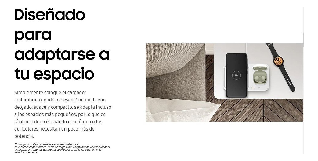 CARGADOR INALÁMBRICO SAMSUNG DUO 15W PARA GALAXY S25 EDGE - 5