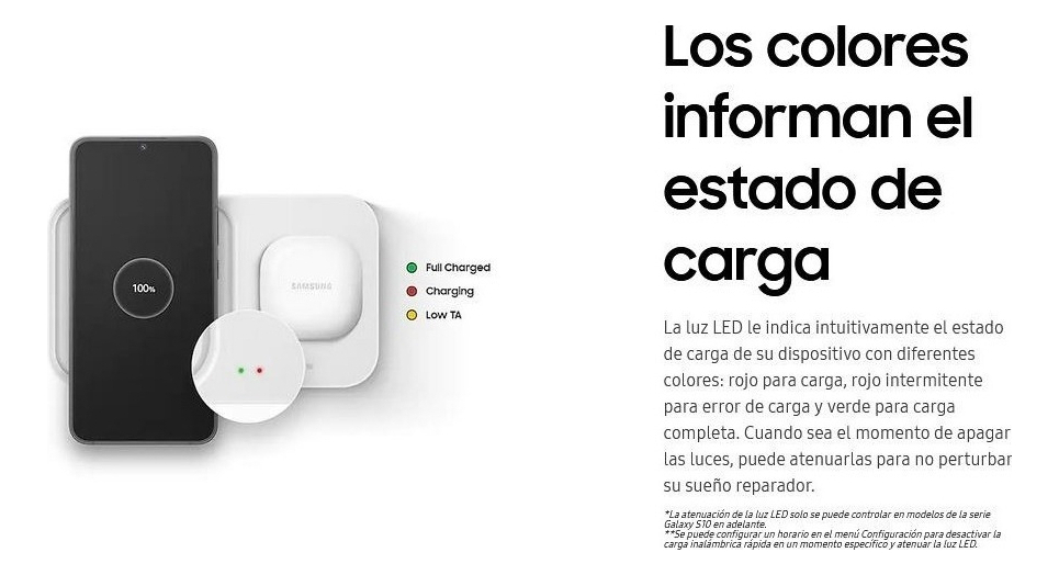 CARGADOR INALÁMBRICO SAMSUNG DUO 15W PARA GALAXY S25 EDGE - 6