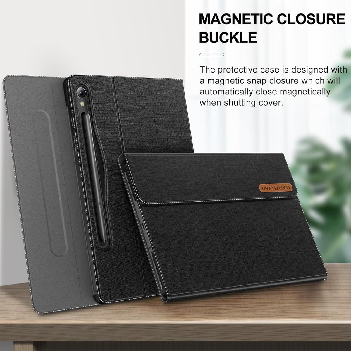 MOKO PORTFOLIO CASE PARA GALAXY TAB S9 11 (2023) X710 X716 - 2