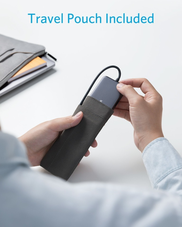 ADAPTADOR HUB ANKER 7EN1 USB C 4K PARA MACBOOK AIR 15 | 13.6 - 4