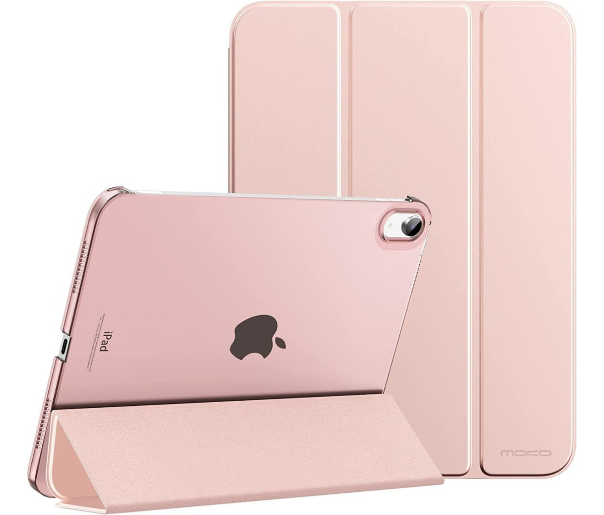 SMART CASE MOKO PARA IPAD A16 CHIP 11MA GEN (2025) ROSE - 1