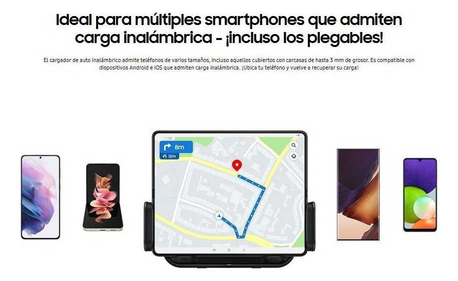 CARGADOR DE AUTO INALÁMBRICO SAMSUNG PARA GALAXY S25 EDGE - 5