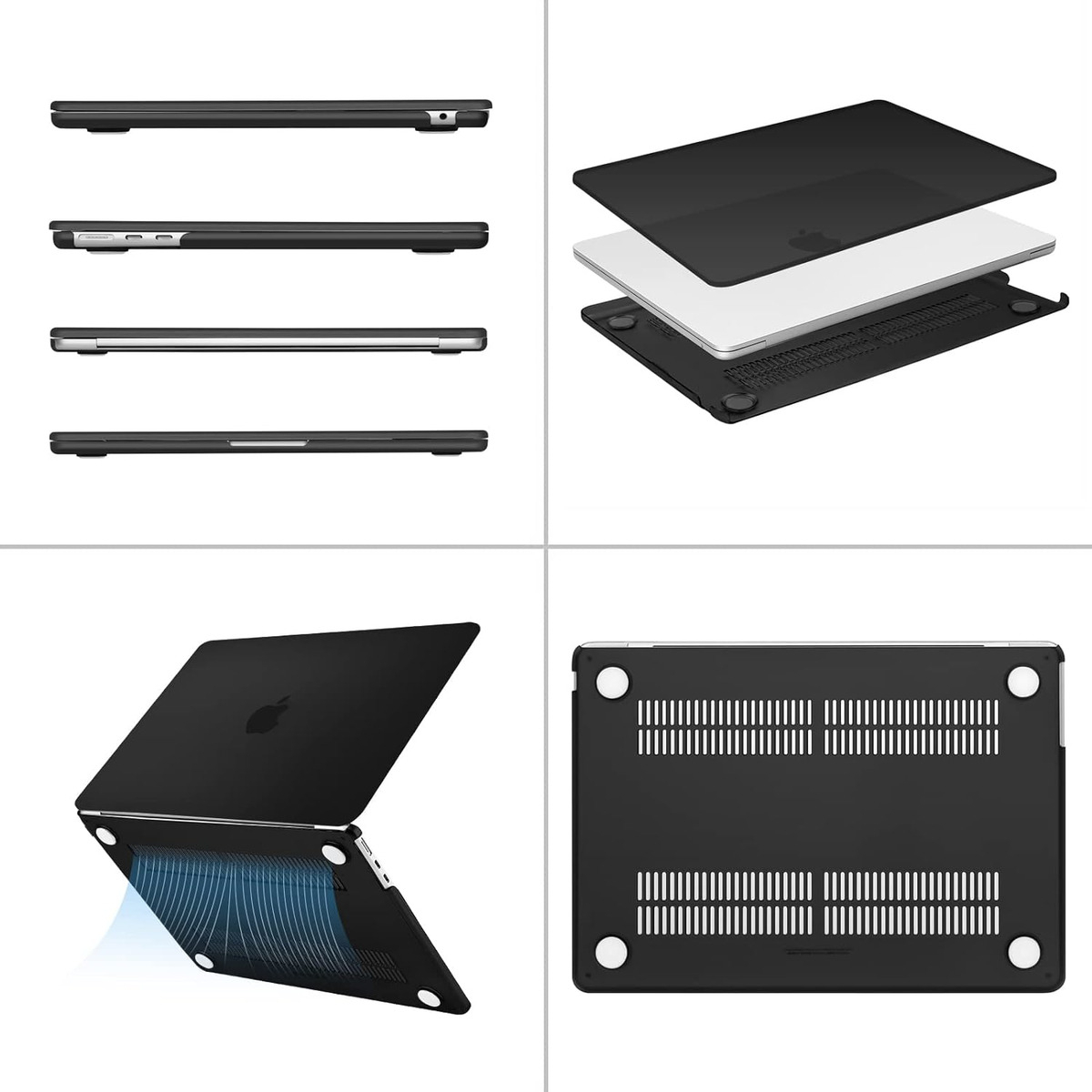 CASE MOSISO PARA MACBOOK AIR 13.6 M4 A3240 (2025) + MICAS - 3