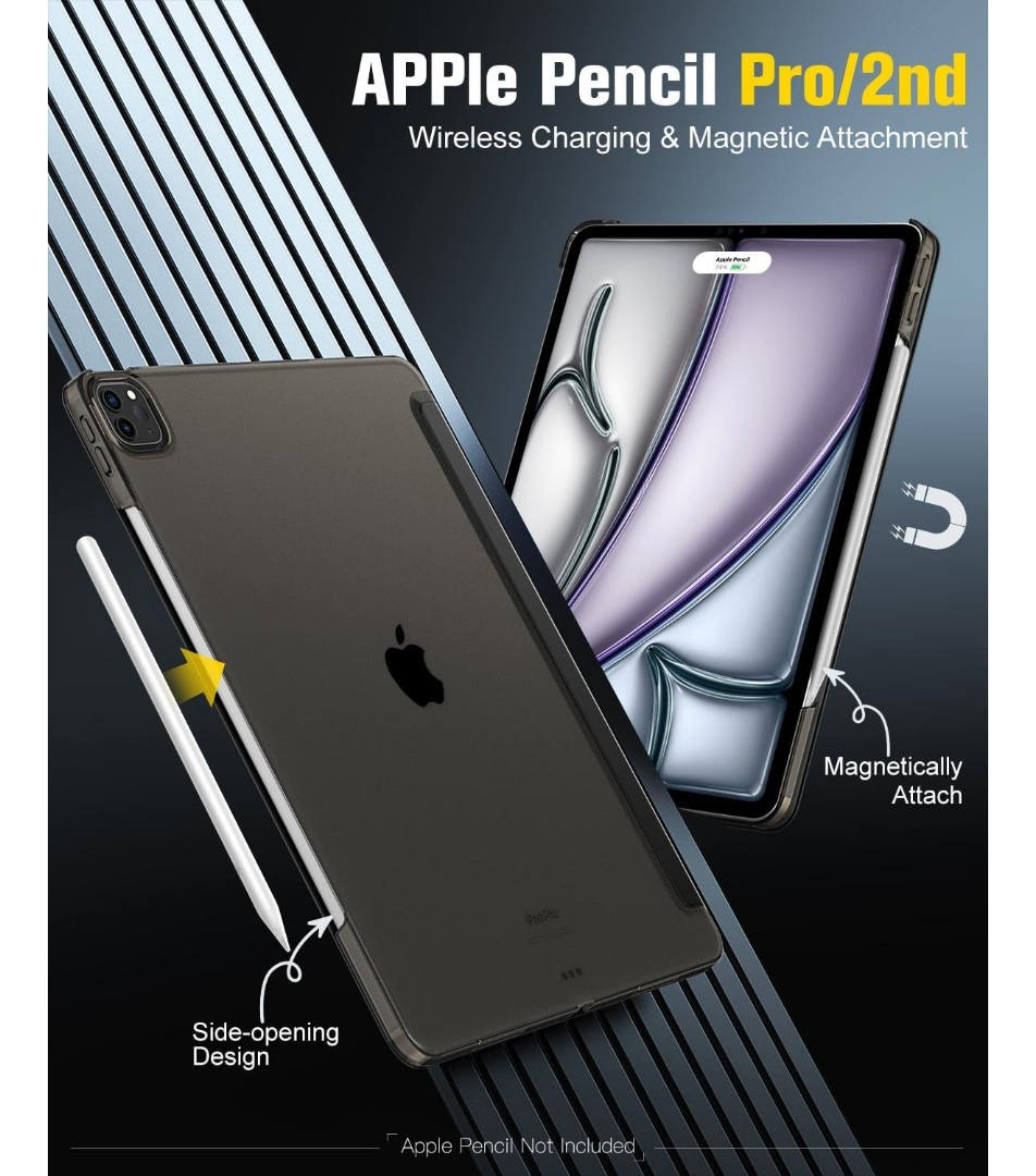 CASE MOKO SMARTSHELL PARA IPAD AIR 13 M3 CHIP (2025) NEGRO - 3