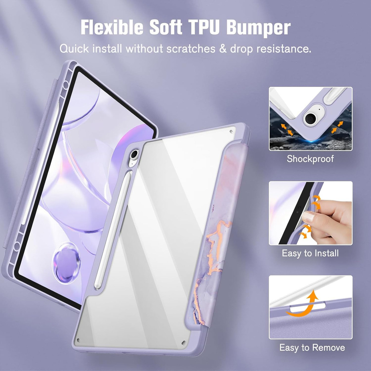 FINTIE CASE PARA GALAXY TAB S9 FE 10.9 (2023) X510 X516 - 3