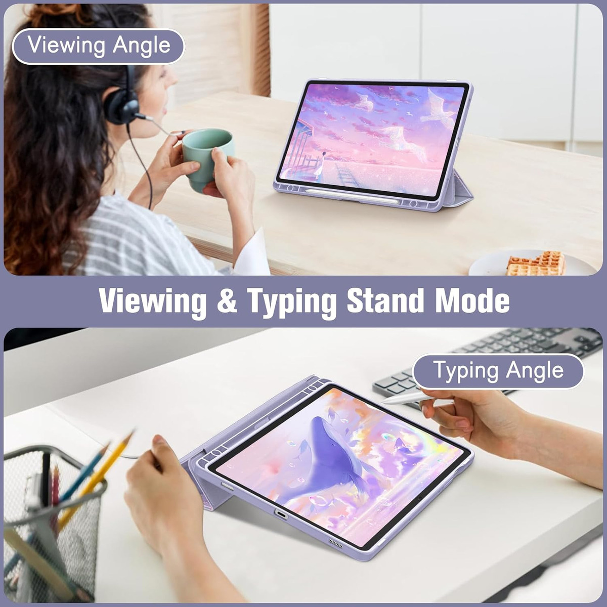 FINTIE CASE PARA GALAXY TAB S9 FE 10.9 (2023) X510 X516 - 5