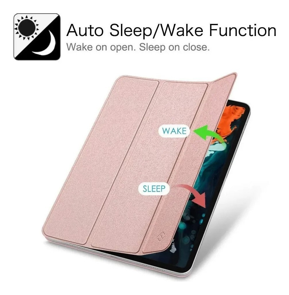 FINTIE SMART FOLIO PARA IPAD AIR 11 M3 CHIP (2025) ROSE - 3