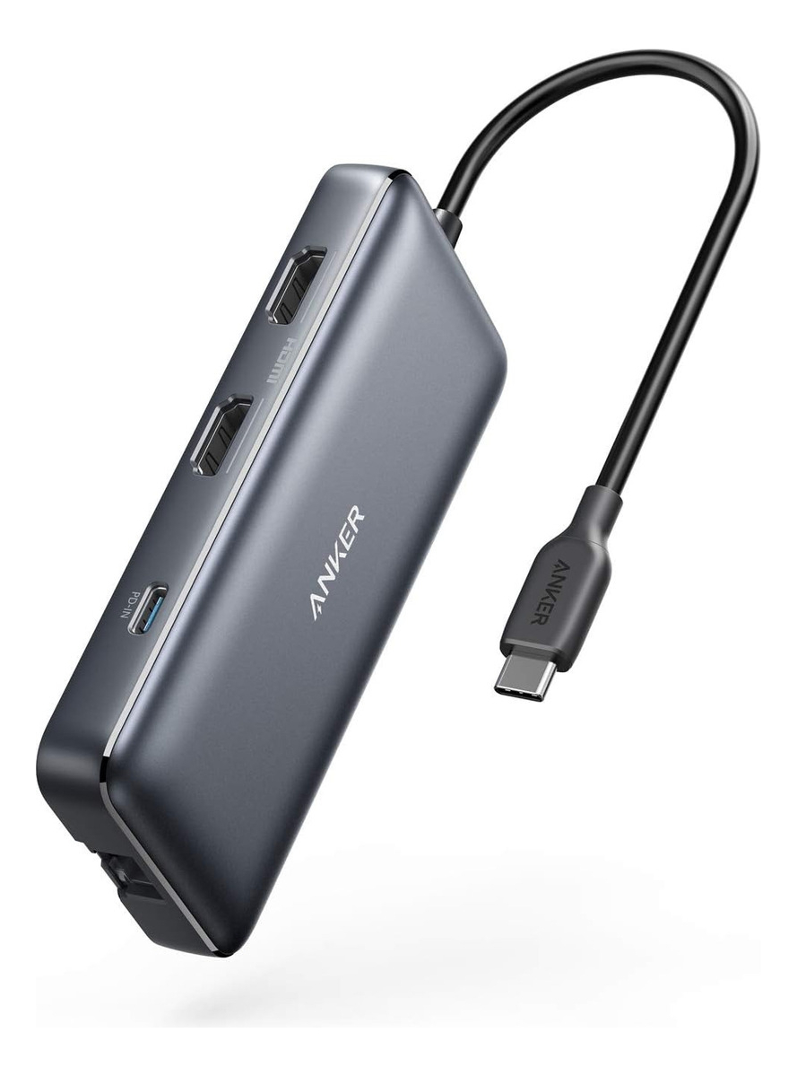ADAPTADOR HUB ANKER 8EN1 USB C PARA IPAD PRO 11 | 12.9 | 13 - 1