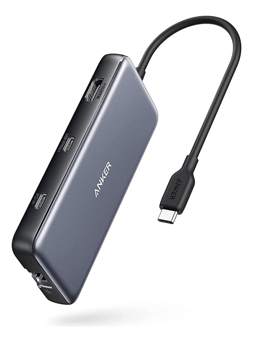 ADAPTADOR HUB ANKER 8EN2 USB C 4K PARA MACBOOK PRO 14 | 16 - 1