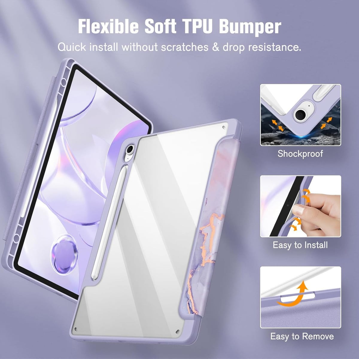 FINTIE CASE PARA GALAXY TAB S10 FE 10.9 X520 X526 (2025) - 3