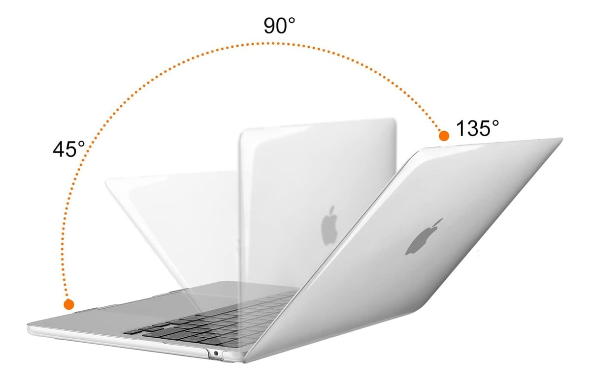 CASE MOSISO PARA MACBOOK AIR 13.6 M4 A3240 (2025) + MICA - 3