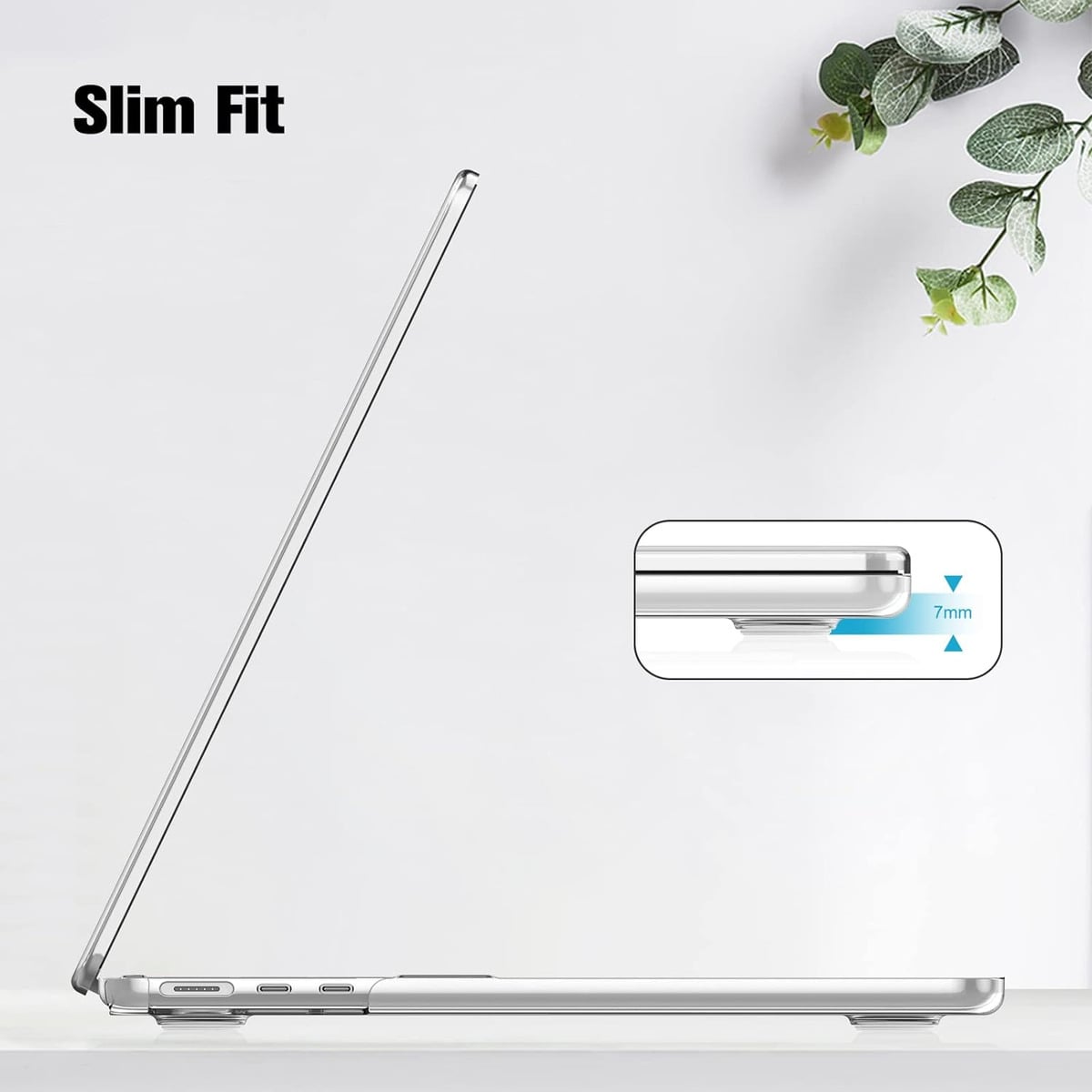 CASE MOSISO PARA MACBOOK AIR 13.6 M4 A3240 (2025) + MICA - 4